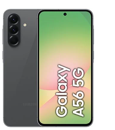 Изображение MOBILE PHONE GALAXY A56 5G/128GB BLACK SM-A566B SAMSUNG
