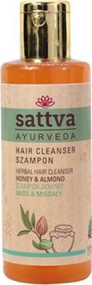 Picture of Sattva Hair Cleanser szampon zioowy Honey&Almond 210ml