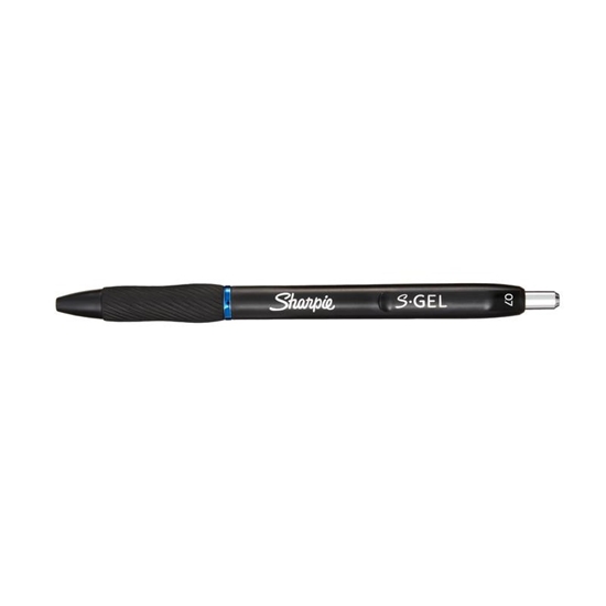 Изображение Sharpie Sharpie Gelschreiber S-Gel 0,7mm Blau 12 Stück Faltschachtel