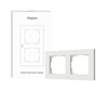 Picture of SMART SWITCH FRAME H2 (2-GANG)/WHITE FE-X01D-W AQARA