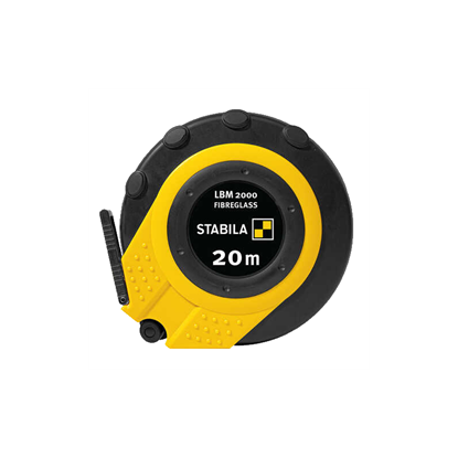 Attēls no STABILA LBM 2000 FIBREGLASS Kapselbandmaß 20m