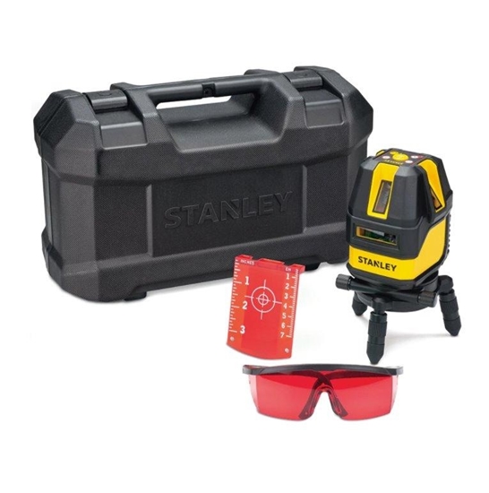 Picture of Stanley Laser krzyowy Multi-line 4V1H czerwony 10 m