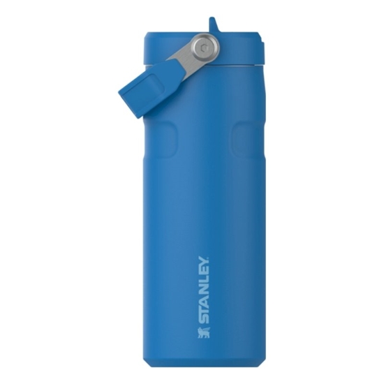 Picture of Stanley The IceFlow Bottle Flip Thermos Bottle with straw 2.0 0.47L Blue