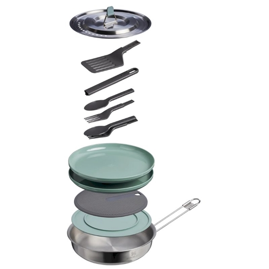 Picture of Stanley Wildfare Core Fry Pan Cookset 0.94L Blue Gray / Dark Gray