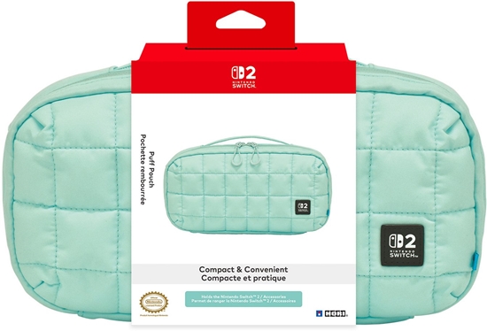 Picture of SWITCH 2 HORI Puff Pouch (Cozy Green)