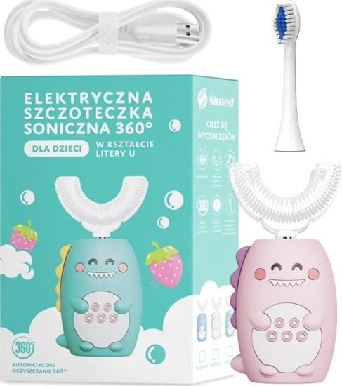 Picture of Szczoteczka Simed 360 Róowa