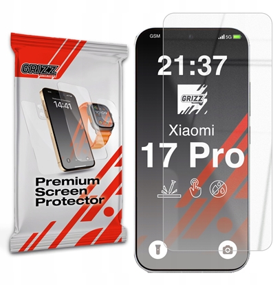 Изображение Szko hybrydowe GrizzGlass HybridGlass do Xiaomi 17 Pro