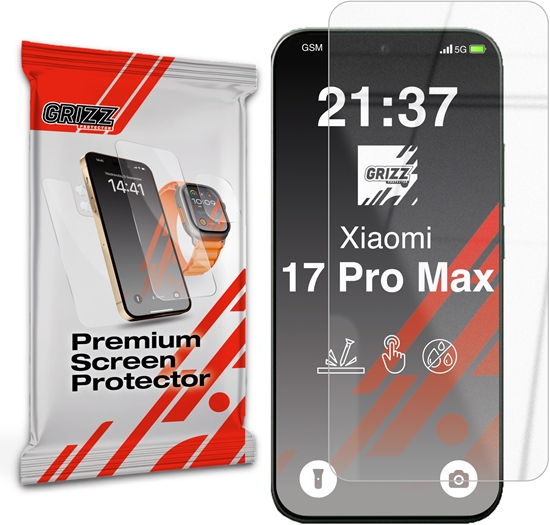 Picture of Szko hybrydowe GrizzGlass HybridGlass do Xiaomi 17 Pro Max
