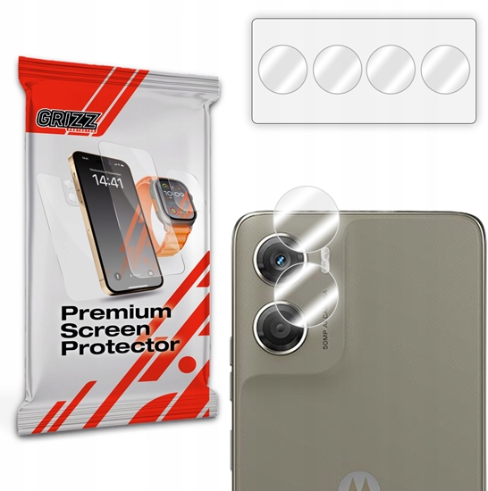 Изображение Szko na aparat GrizzGlass HybridGlass Camera do Motorola Moto G06 Power