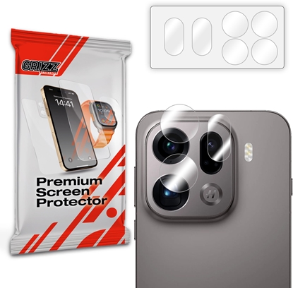 Изображение Szko na aparat GrizzGlass HybridGlass Camera do Oppo Find X9 Pro