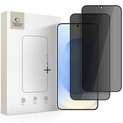 Изображение SZKO PRYWATYZUJCE TECH-PROTECT GLASS SPY+ 2-PACK GALAXY S26+ PLUS PRIVACY