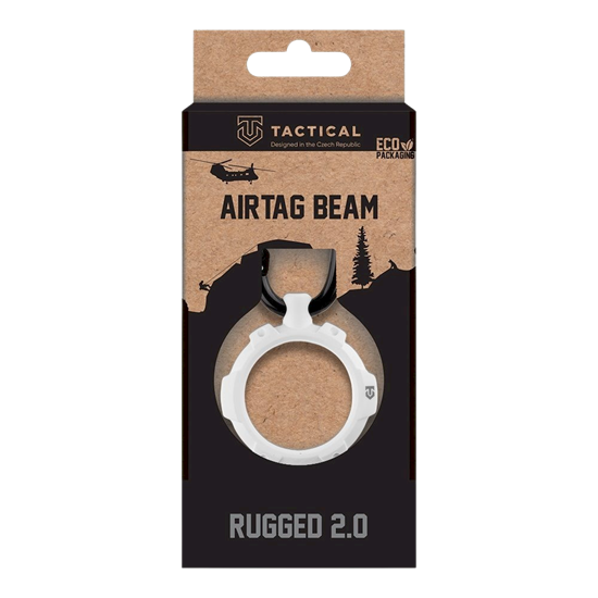 Picture of Tactical Airtag Beam Rugged 2.0 Protective Case for Airtag / white