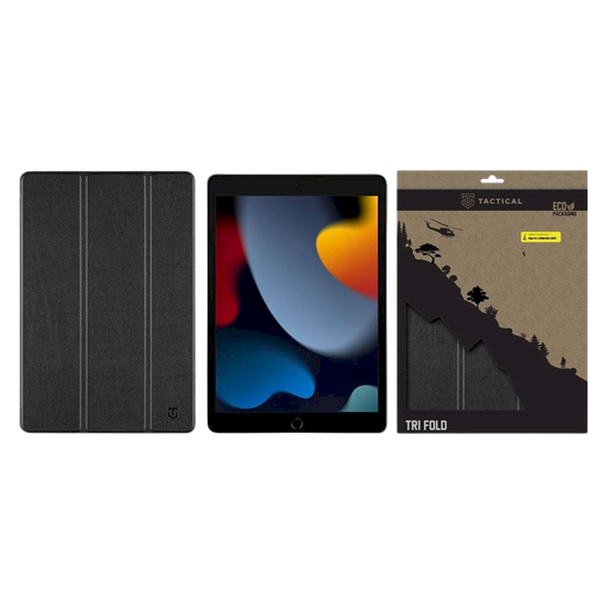 Изображение Tactical Book Tri Fold Case for iPad 10.2 2019/2020/2021 / black