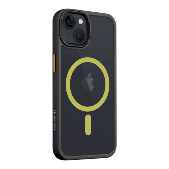 Picture of Tactical MagForce Hyperstealth 2.0 Cover for iPhone 13 / black/yellow