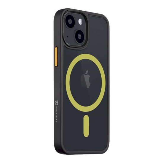 Picture of Tactical MagForce Hyperstealth 2.0 Cover for iPhone 13 mini / black/yellow