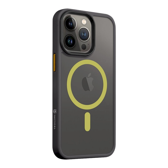 Picture of Tactical MagForce Hyperstealth 2.0 Cover for iPhone 13 Pro / black/yellow