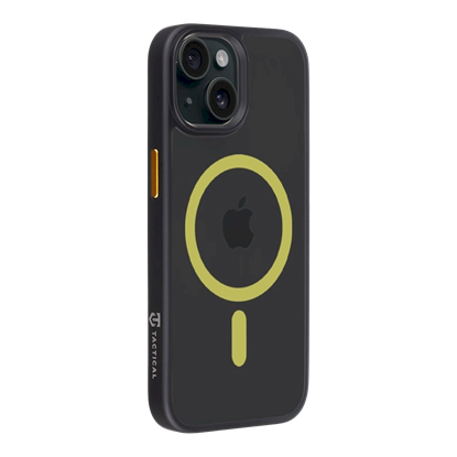 Attēls no Tactical MagForce Hyperstealth 2.0 Cover for iPhone 15 / black/yellow