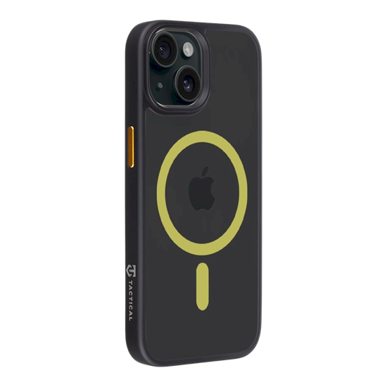 Picture of Tactical MagForce Hyperstealth 2.0 Cover for iPhone 15 / black/yellow