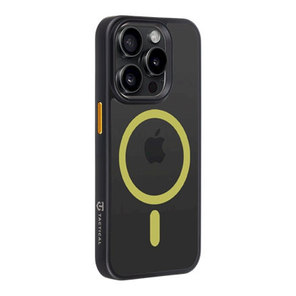 Attēls no Tactical MagForce Hyperstealth 2.0 Cover for iPhone 15 Pro / black/yellow