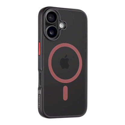 Attēls no Tactical MagForce Hyperstealth 2.0 Cover for iPhone 16 / black/red