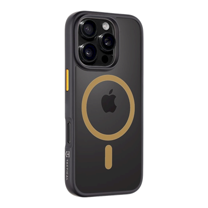 Attēls no Tactical MagForce Hyperstealth 2.0 Cover for iPhone 16 Pro / black/yellow