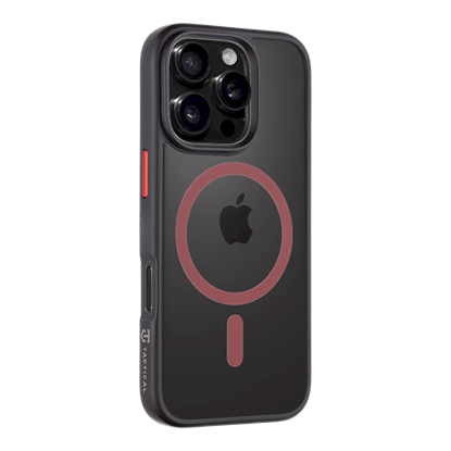 Attēls no Tactical MagForce Hyperstealth 2.0 Cover for iPhone 16 Pro / black/red