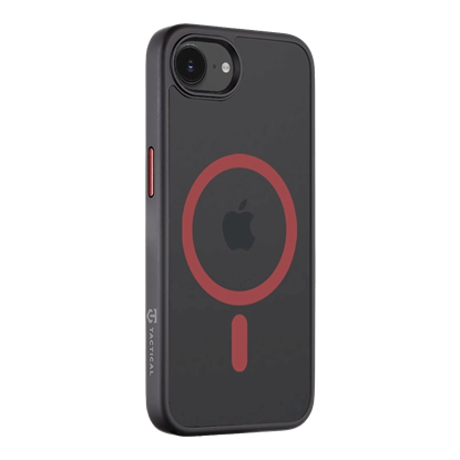 Attēls no Tactical MagForce Hyperstealth 2.0 Cover for iPhone 16e / black/red