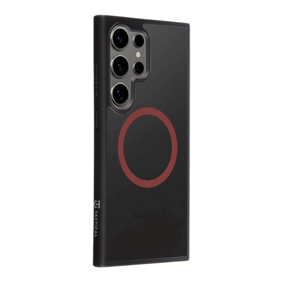 Изображение Tactical MagForce Hyperstealth 2.0 Cover for Samsung Galaxy S24 Ultra / black/red
