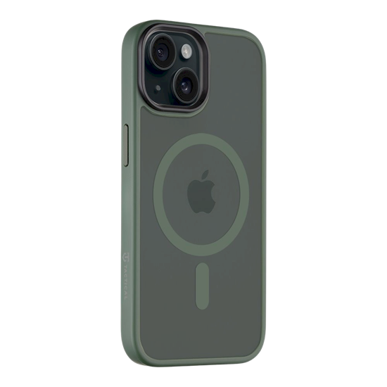 Изображение Tactical MagForce Hyperstealth Cover for iPhone 15 / forest green