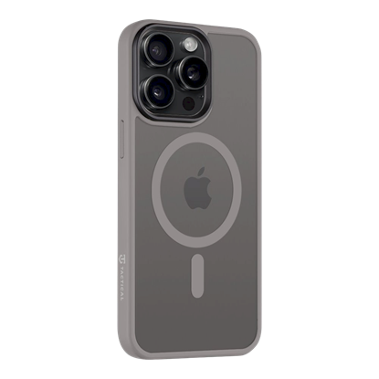Attēls no Tactical MagForce Hyperstealth Cover for iPhone 15 Pro Max / light grey