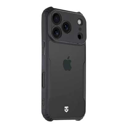 Изображение Tactical Quantum Stealth Cover for Apple iPhone 17 Pro / clear/black