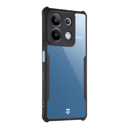 Изображение Tactical Quantum Stealth Cover for Xiaomi Redmi Note 13 5G / clear/black