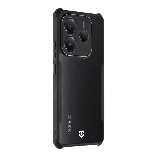 Изображение Tactical Quantum Stealth Cover for Xiaomi Redmi Note 14 5G / clear/black