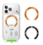 Picture of TECH-PROTECT MMP-210 MAGNETIC MAGSAFE RING 2-PACK BLACK & COSMIC ORANGE