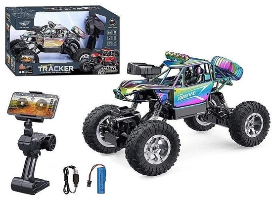 Picture of Terenówka na radio z kamer WiFi neonowa 1:14 MIX