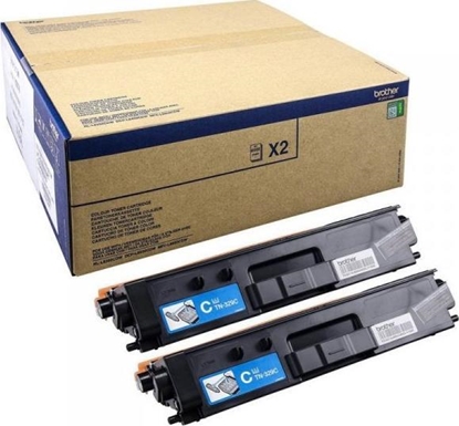 Picture of Toner Brother toner oryginalny TN-329CTWIN toner oryginalny CYAN - TN329CTWIN