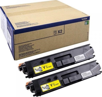 Picture of Toner Brother toner oryginalny TN-329YTWIN toner oryginalny YELLOW - TN329YTWIN
