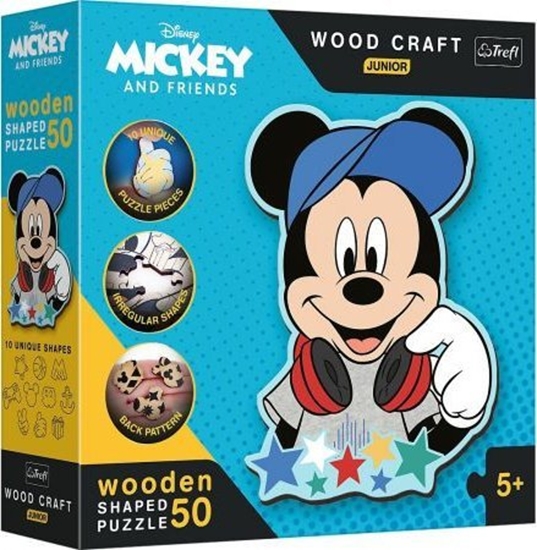 Picture of Trefl PUZZLE 50 Drewn.Disney W wiecie Mickey 20199