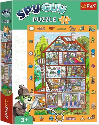 Picture of Trefl Puzzle obserwacyjne Spy Guy W domu 24 elementy