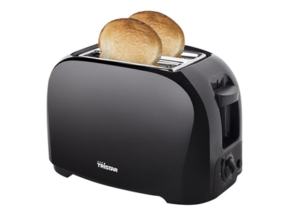 Picture of Tristar Toaster | BR-1025 | Number of slots 2 | Housing material Plastic | Black
