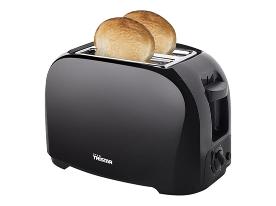 Picture of Tristar Toaster | BR-1025 | Number of slots 2 | Housing material Plastic | Black