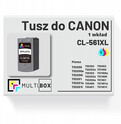 Picture of Tusz Superbulk tusz do Canon CL-561XL reg SP-CL561XL