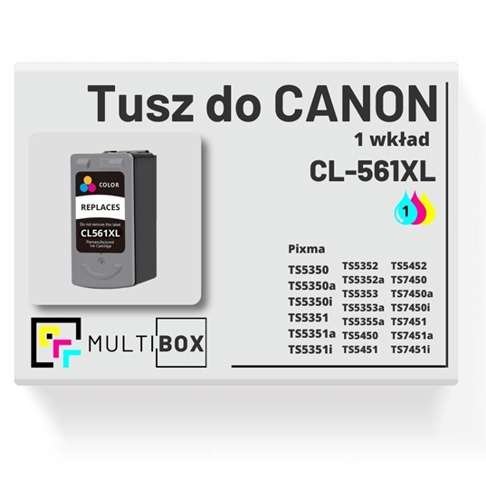 Picture of Tusz Superbulk tusz do Canon CL-561XL reg SP-CL561XL