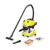 Picture of Vacuum Cleaner|KARCHER|Wet and dry vacuum cleaner WD 4 S V-20/5/22|1000 Watts|Suction power 240w|Capacity 20 l|Noise 73 dB|Yellow|Weight 7.2 kg|1.628-260.0