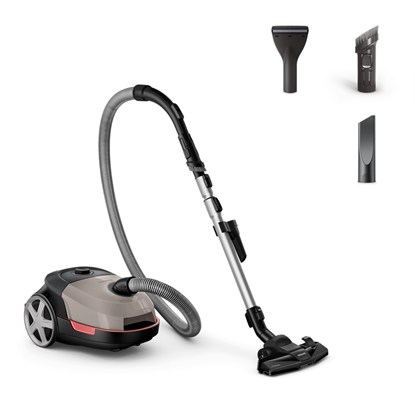 Изображение Vacuum Cleaner|PHILIPS|Bagged|900 Watts|Capacity 4 l|Noise 77 dB|Beige|Weight 4.6 kg|XD5122/10
