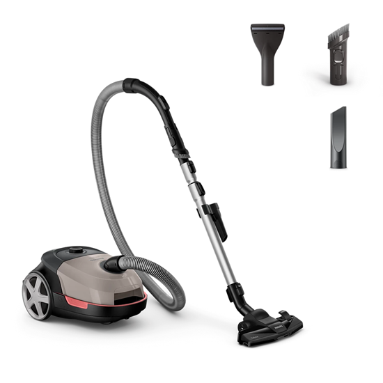Изображение Vacuum Cleaner|PHILIPS|Bagged|900 Watts|Capacity 4 l|Noise 77 dB|Beige|Weight 4.6 kg|XD5122/10