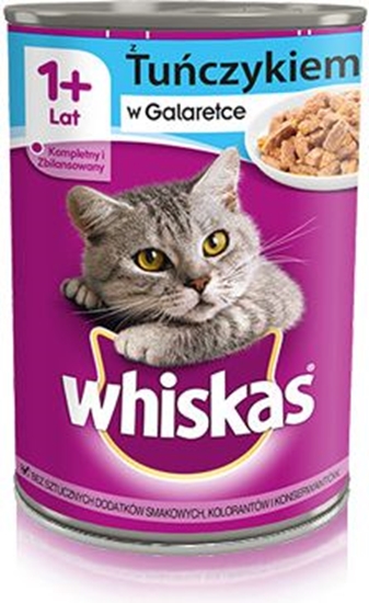 Picture of Whiskas Z TUCZYKIEM 400G