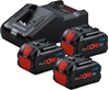 Picture of Wiertarka Bosch BOSCH BATTERY 18V 8.0Ah x3 + CHARGER GAL 18V-160 PROCORE ...