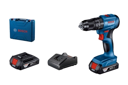 Attēls no Wiertarko-wkrtarka Bosch 06019K3100 18 V 2 x akumulator 2 Ah