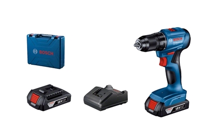 Attēls no Wiertarko-wkrtarka Bosch GSR 185-Li 18 V 2 x akumulator 2 Ah (06019K3000)